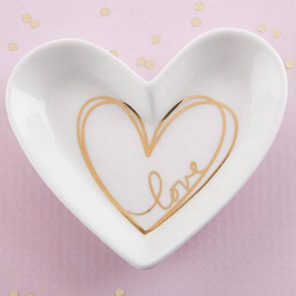 Jewelry - Heart Shaped Trinket Dish